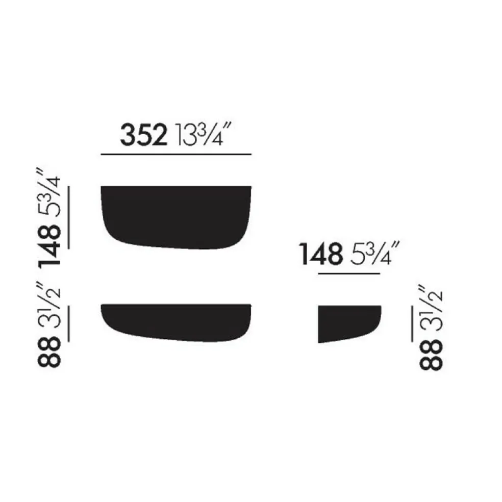 Corniches Wandregal M