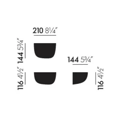 Corniches Wandregal S