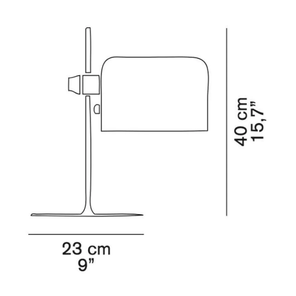 Coupé 2202 Tischleuchte