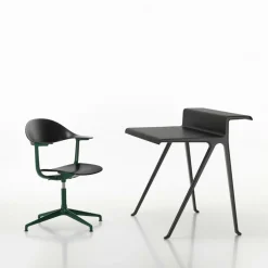 Courier Schreibtisch Gestell tiefschwarz