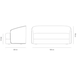 Covent Deep 2-Sitzer Sofa