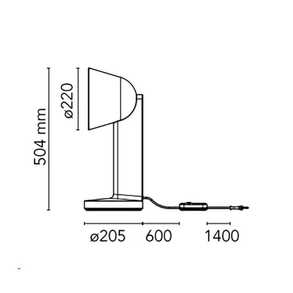 Céramique Side Tischleuchte