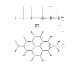 Crown Plana Mega Kronleuchter