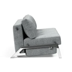 Cubed 160 Schlafsofa Chrom 165x103cm