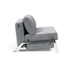 Cubed 140 Schlafsofa Chrom 145x103cm