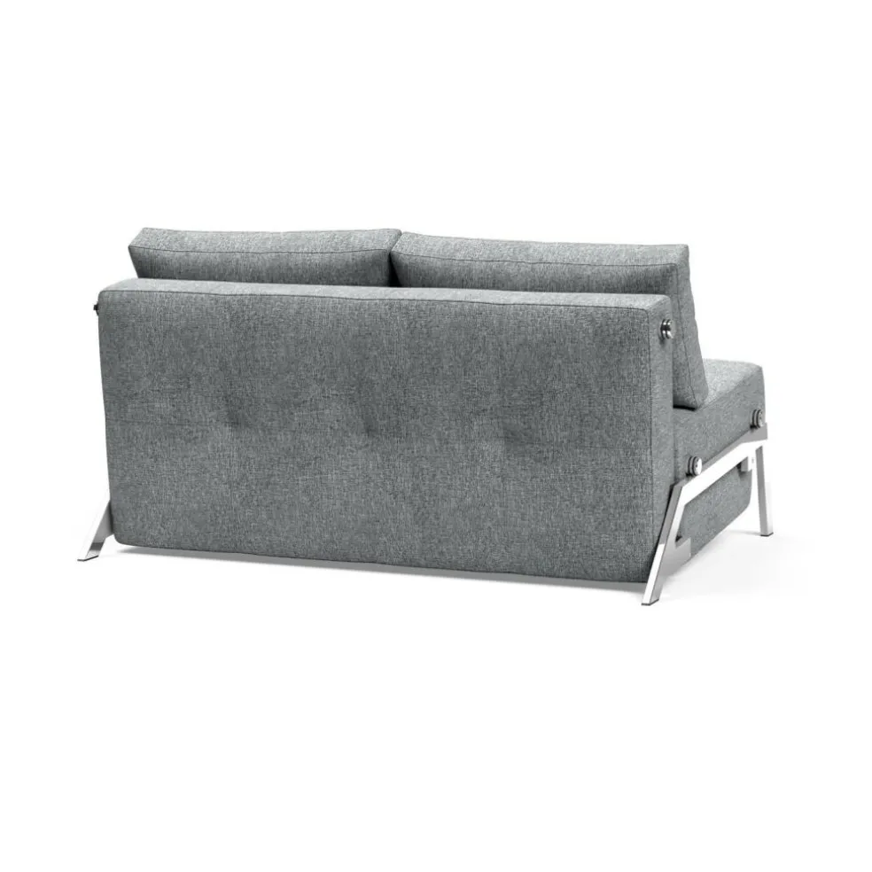 Cubed 140 Schlafsofa Chrom 145x103cm