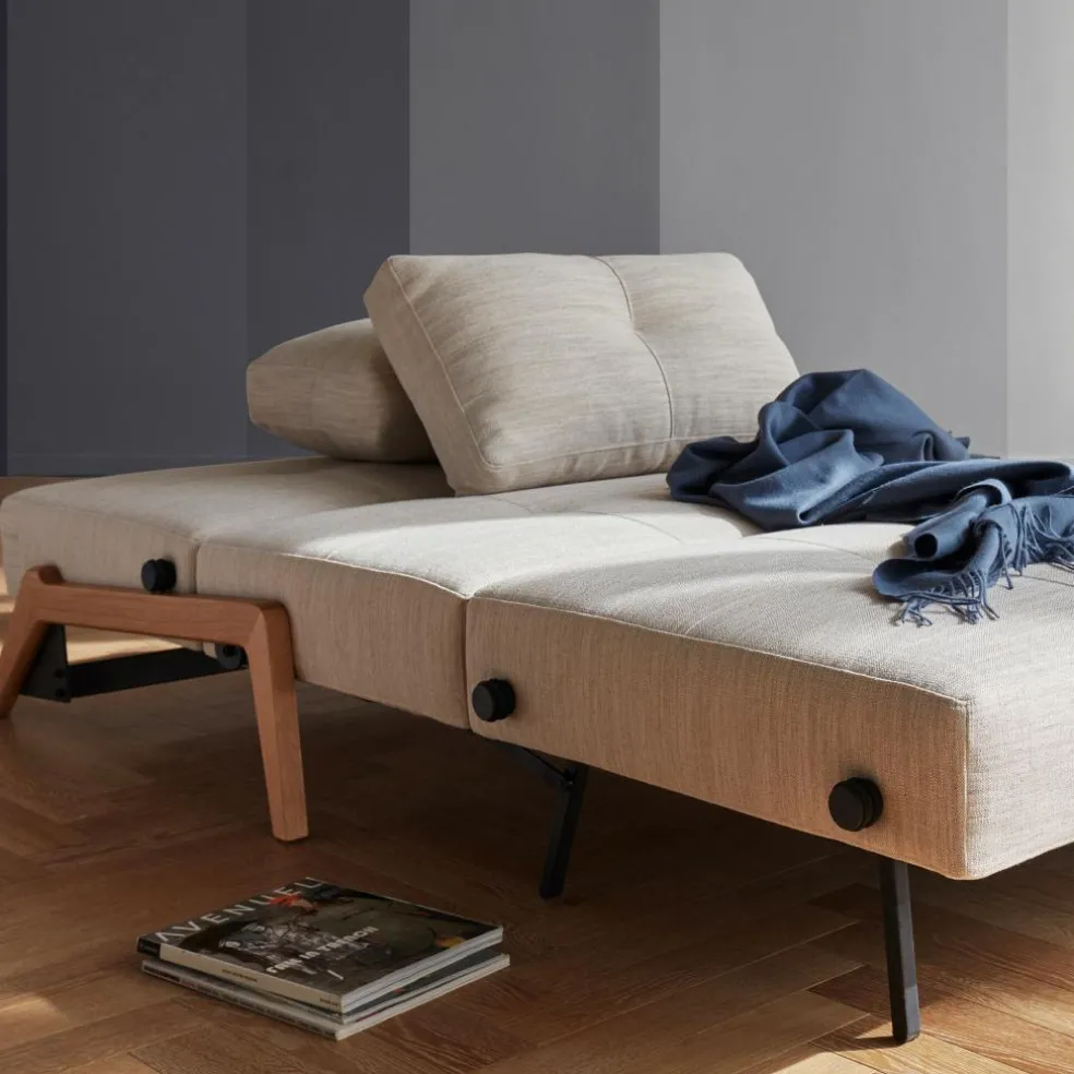 Cubed 140 Schlafsofa Eiche 148x98cm