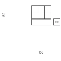CUBELIGHTmove LED Akkuleuchte mit Funkwürfel