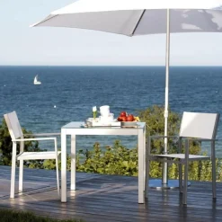 Cubic Gartenarmlehnstuhl 2er Set