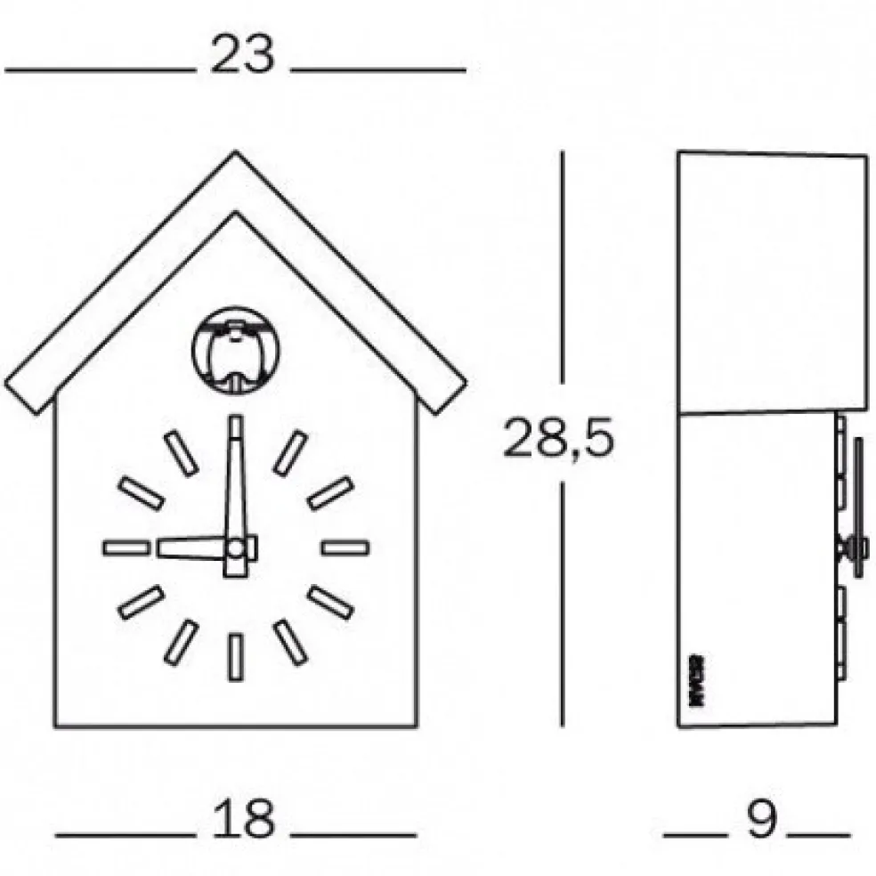 Cu-Clock Kuckucksuhr