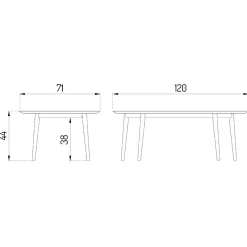 D103 Anholt Couchtisch