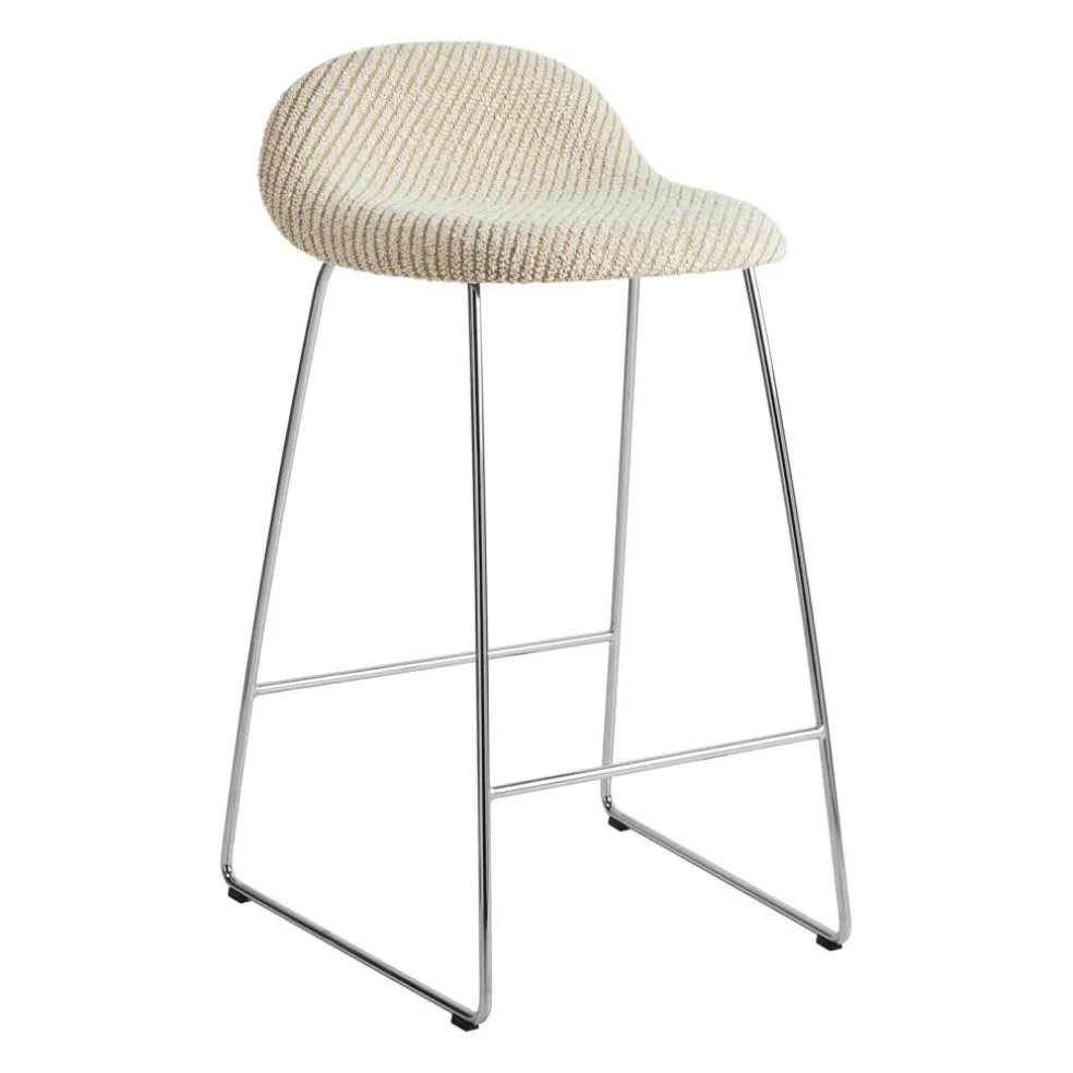 3D Barhocker gepolstert