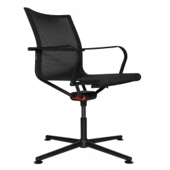 D1 Bürostuhl mit Armlehnen 4-beinig