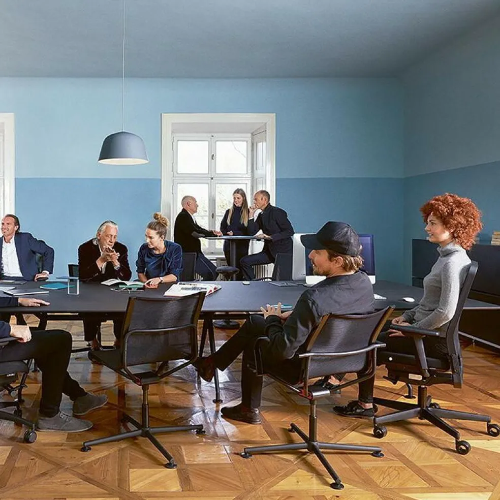 D1 Bürostuhl Vierfußgestell