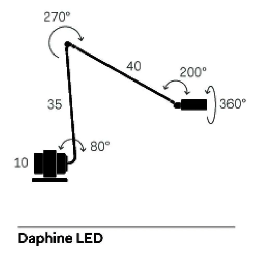 Daphine LED Schreibtischleuchte