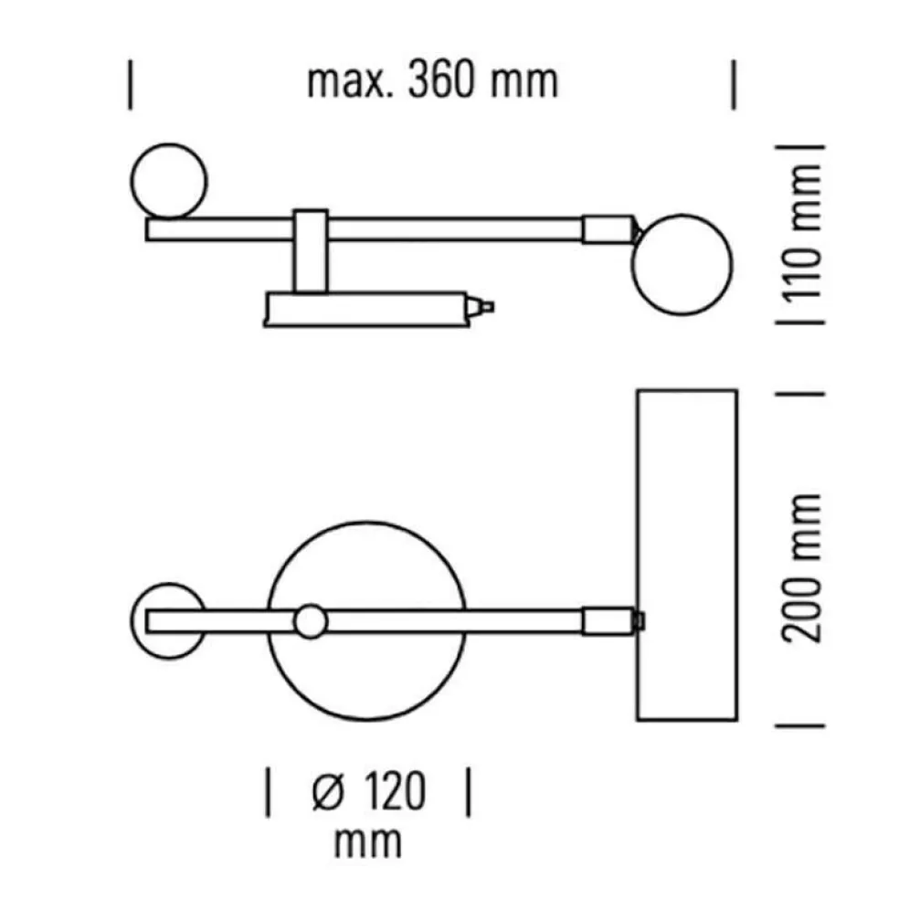 De Stijl Klavierleuchte
