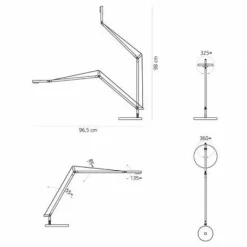 Demetra Professional LED Tischleuchte