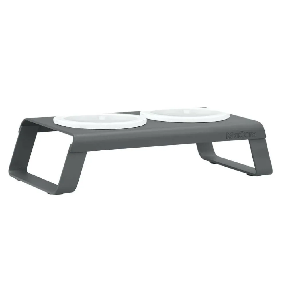 Desco Katzenapfständer mit Porzellannäpfen