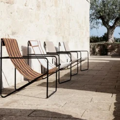 Desert Loungestuhl Gestell schwarz