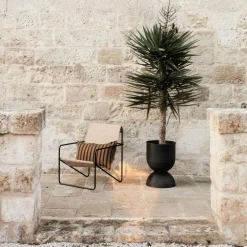 Desert Loungestuhl Gestell schwarz