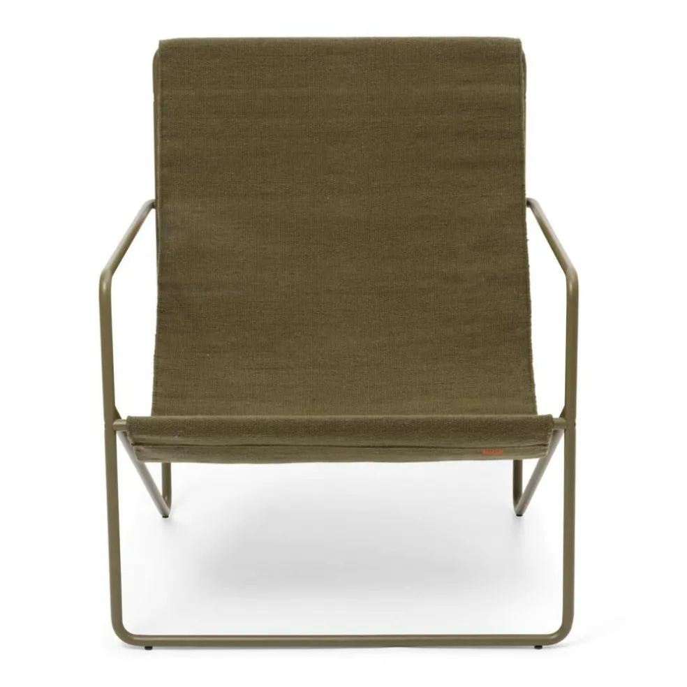 Desert Loungestuhl Gestell Olive