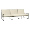 Desert Outdoor 3-Sitzer Sofa Stoff Bouclé
