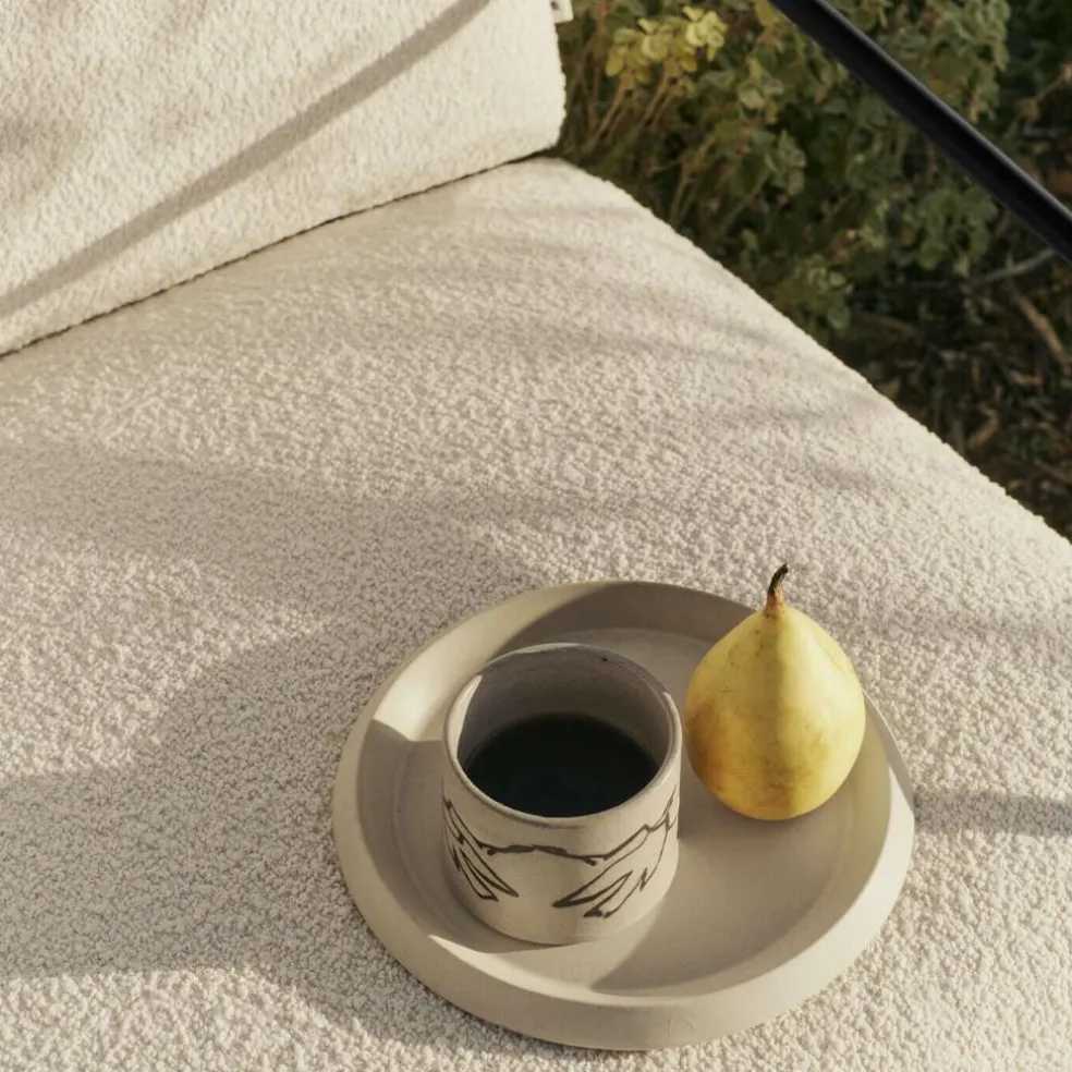 Desert Outdoor 3-Sitzer Sofa Stoff Bouclé