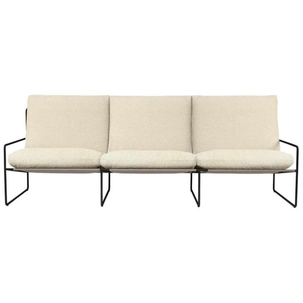 Desert Outdoor 3-Sitzer Sofa Stoff Bouclé