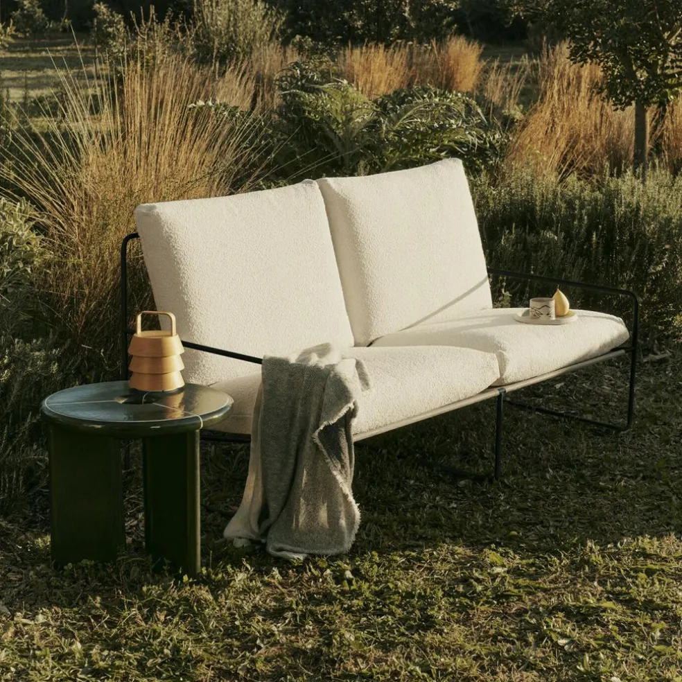 Desert Outdoor 2-Sitzer Sofa Stoff Bouclé
