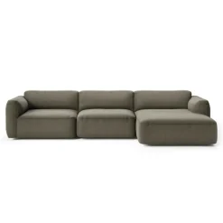 Develius Mellow 3-Sitzer Sofa Chaiselongue rechts