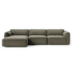 Develius Mellow 3-Sitzer Sofa Chaiselongue links