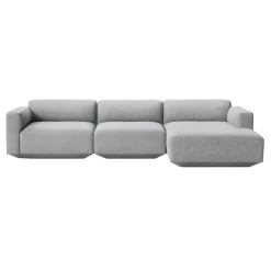 Develius 3-Sitzer Sofa Chaiselongue rechts