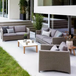 Diamond 3-Sitzer Gartensofa