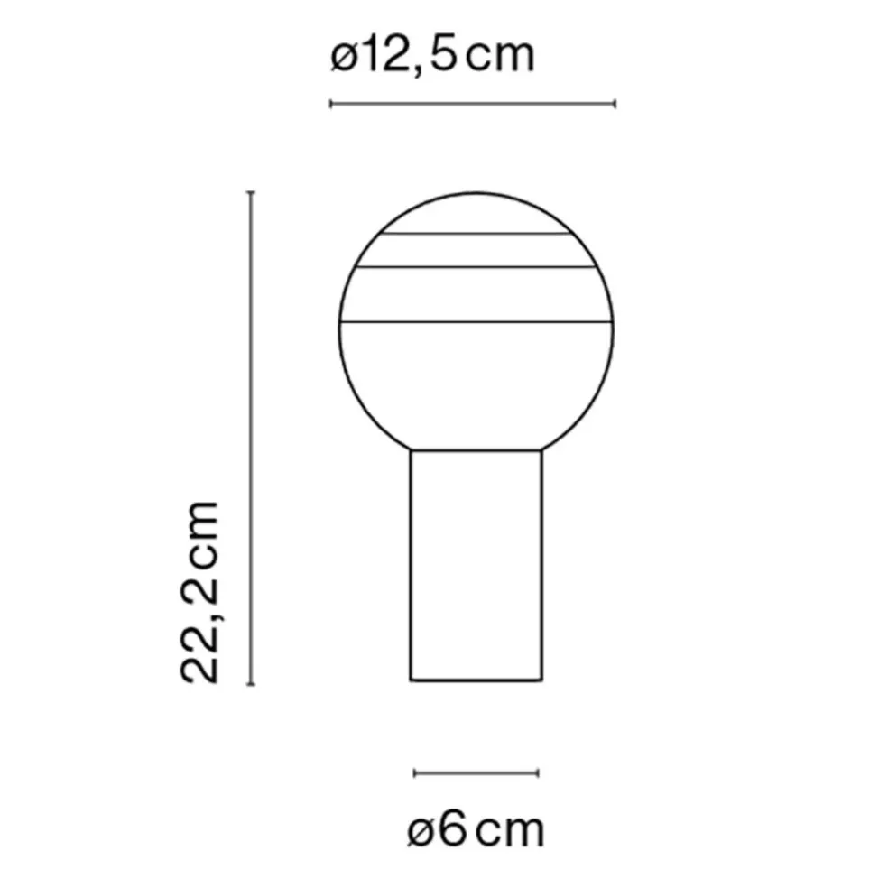 Dipping Light LED Tischleuchte mit Akku
