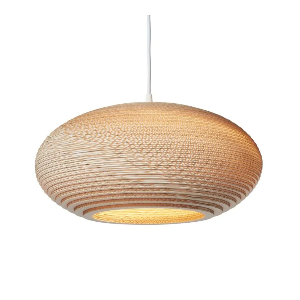 Disc Pendelleuchte blond