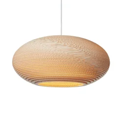 Disc Pendelleuchte blond