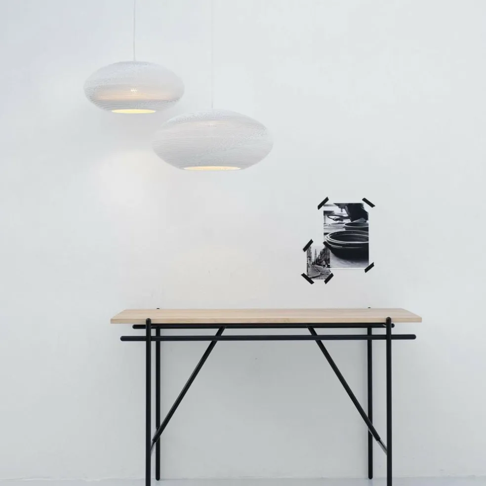 Disc Pendelleuchte weiß