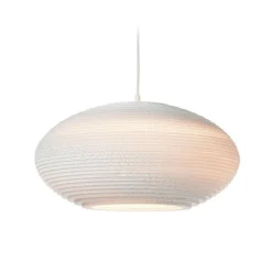 Disc Pendelleuchte weiß