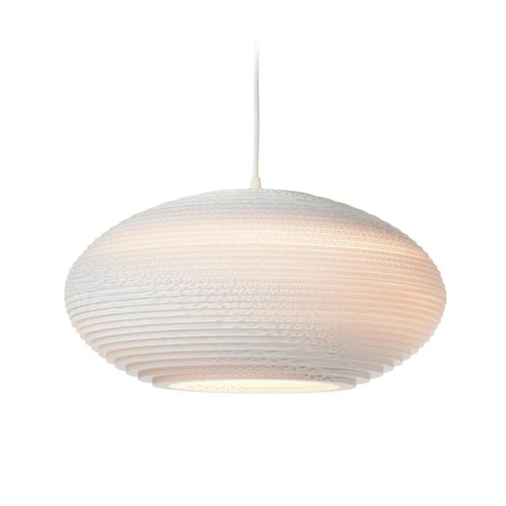 Disc Pendelleuchte weiß