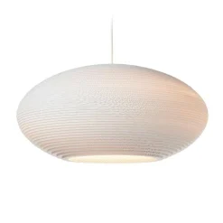 Disc Pendelleuchte weiß