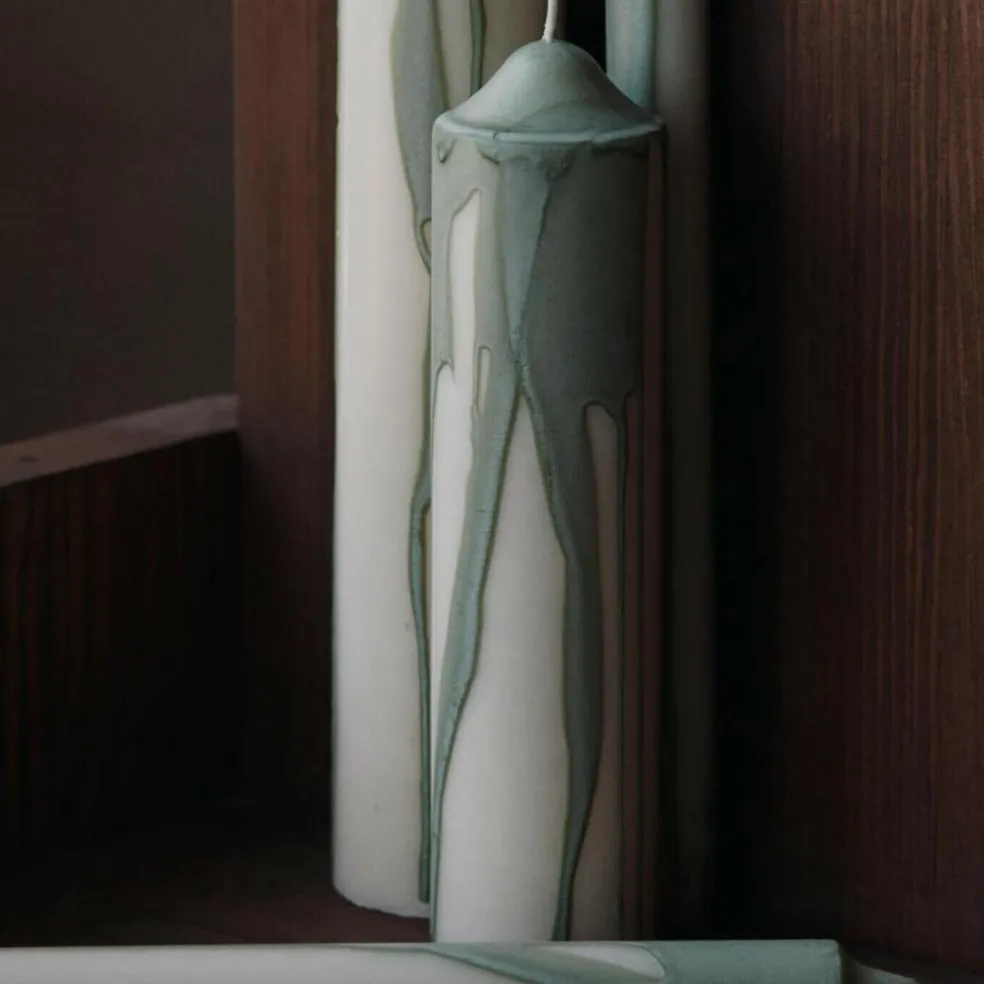 Dryp Blockkerze H 20cm