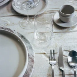 Dune Alabaster Untertasse für Espressotasse 2er Set