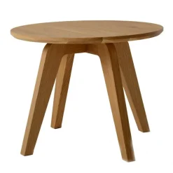 Dweller Massivholz-Beistelltisch Ø50cm