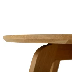Dweller Massivholz-Beistelltisch Ø50cm
