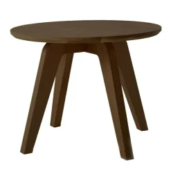 Dweller Massivholz-Beistelltisch Ø50cm