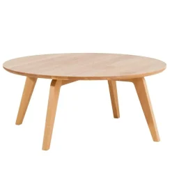 Dweller Massivholz-Beistelltisch Ø90cm