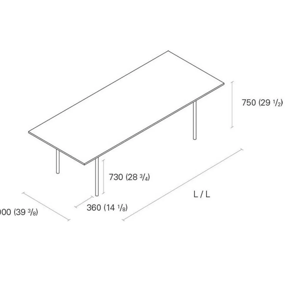 e15 TA14 Anton Esstisch