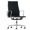 EA 119 Aluminium Chair Bürostuhl Leder Gestell verchromt