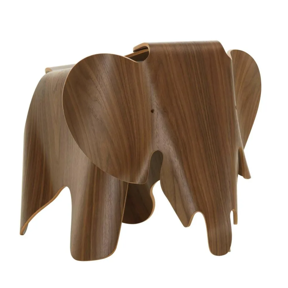 Eames Elephant aus Holz