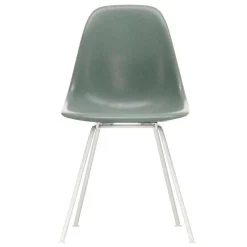 Eames Fiberglass Side Chair DSX Gestell weiß